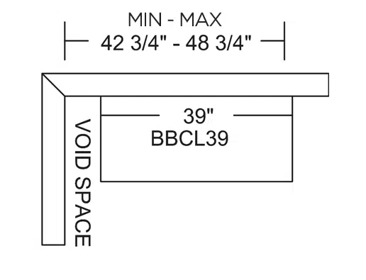 Wholesale Kitchen Cabinets, Frameless Shaker, base blind corner by Cassarya Cabinetry