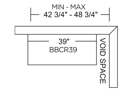 Wholesale Kitchen Cabinets, Frameless Shaker, base blind corner by Cassarya Cabinetry