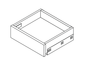 Wholesale Kitchen Cabinets, Frameless Shaker, inner drawer kit by Cassarya Cabinetry