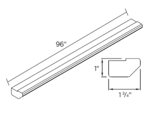 Wholesale Kitchen Cabinets, Frameless Shaker, moulding by Cassarya Cabinetry