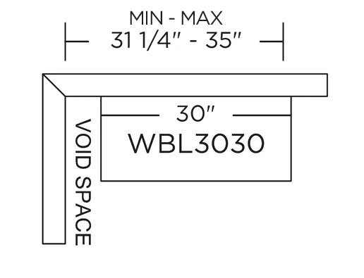 Wholesale Kitchen Cabinets, Frameless Shaker, wall blind corner by Cassarya Cabinetry