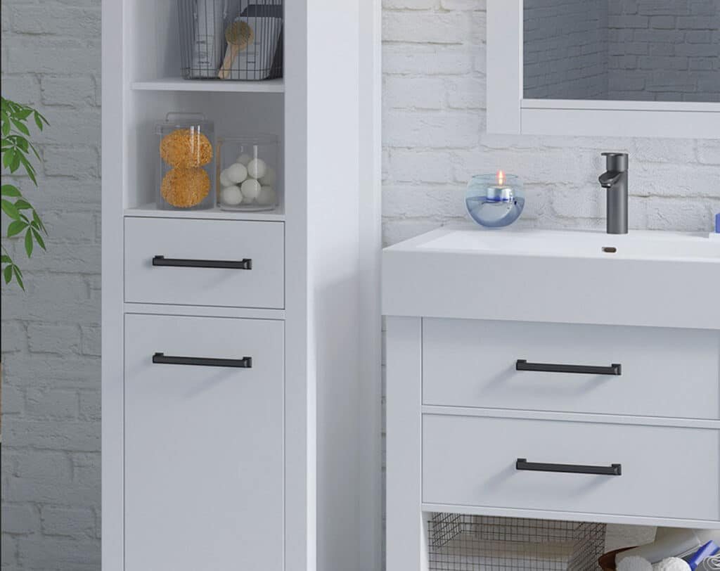Syracuse Collection of Wholesale Furniture Vanities | White | By Cassarya