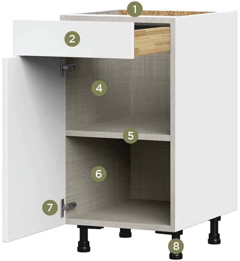 Wholesale cabinets with dovetail drawer boxes by Designer Wholesale Cabinets and Cassarya